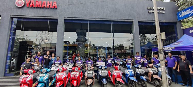 Yamaha Mileage Challenge Activity Conducted in Chennai