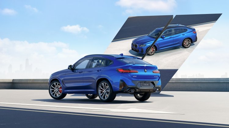 Bmw X4 Silver Shadow Edition Rear Left