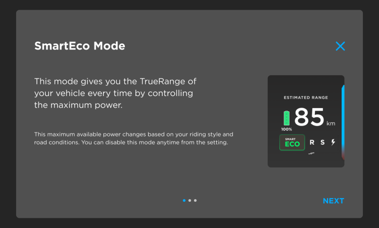 Ather 450 Smarteco Mode