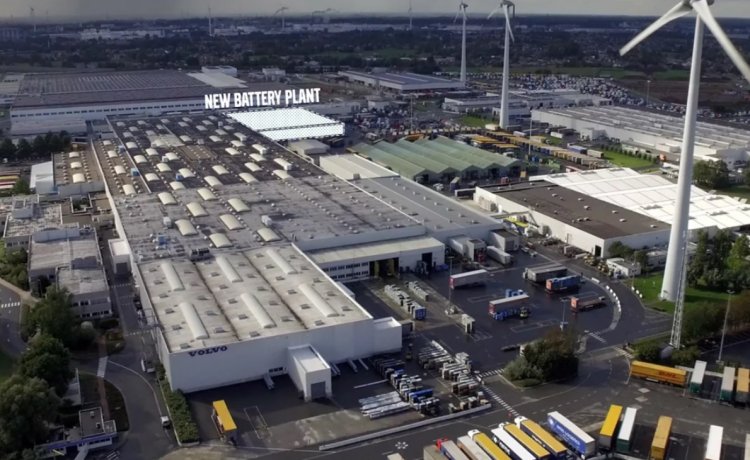 Volvo Trucks Battery Plant Belgium