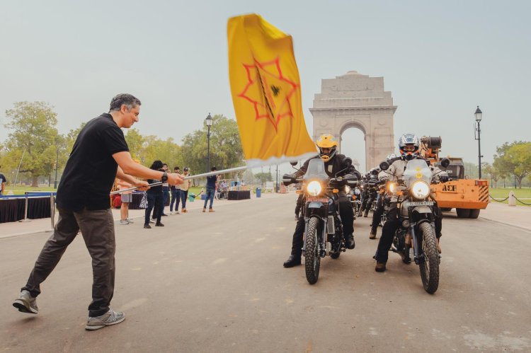 2022 Royal Enfield Himalayan Odyssey Flag Off