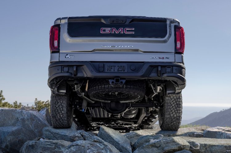 2023 Gmc Sierra At4x Aev Edition Rear Closeup