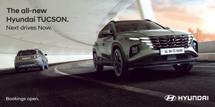 2022 Hyundai Tucson Bookings In India