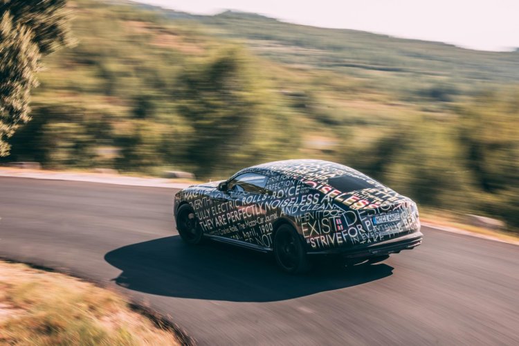 Rolls Royce Spectre In Action