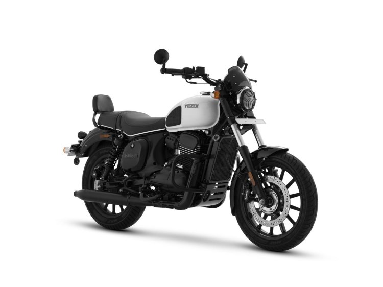 Yezdi Roadster Glacial White