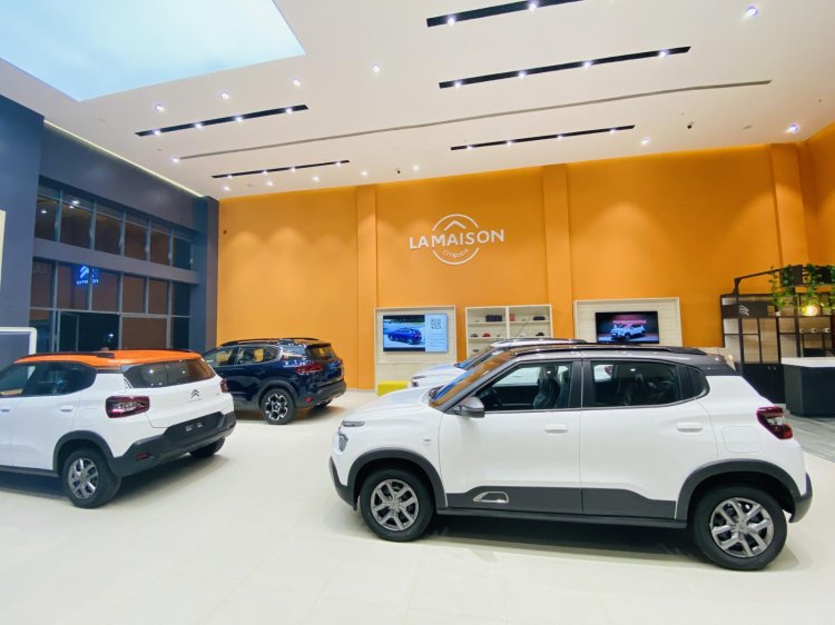 Citroen India Showroom Guwahati Interior