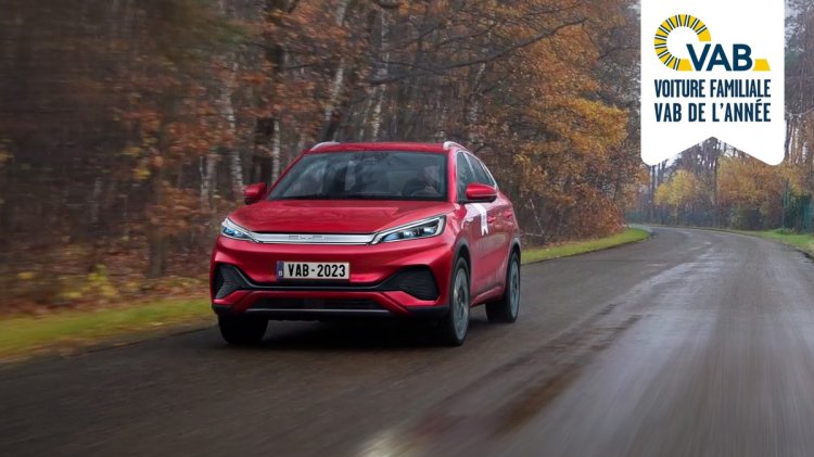 BYD ATTO 3 Selected as VAB Electric Family Car of the Year 2023