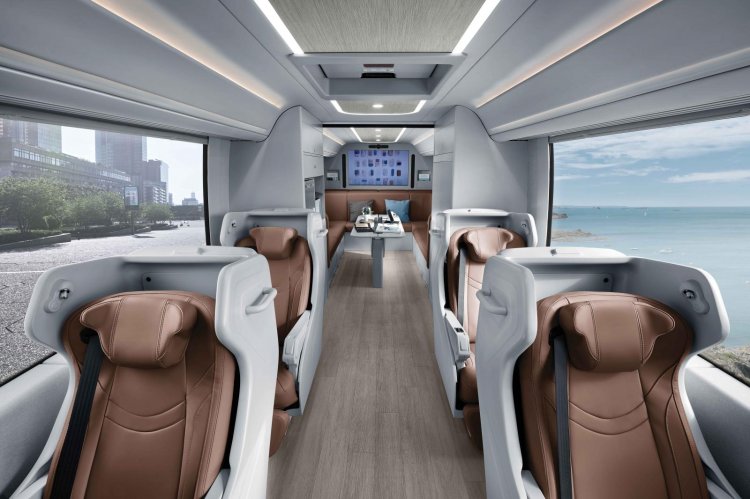 Hyundai Universe Mobile Office Seats