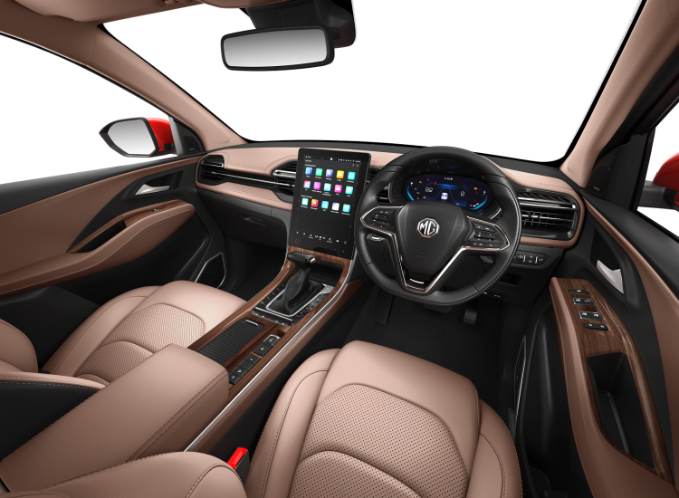 Next Gen Mg Hector All Inrerior Wooden Parts Png