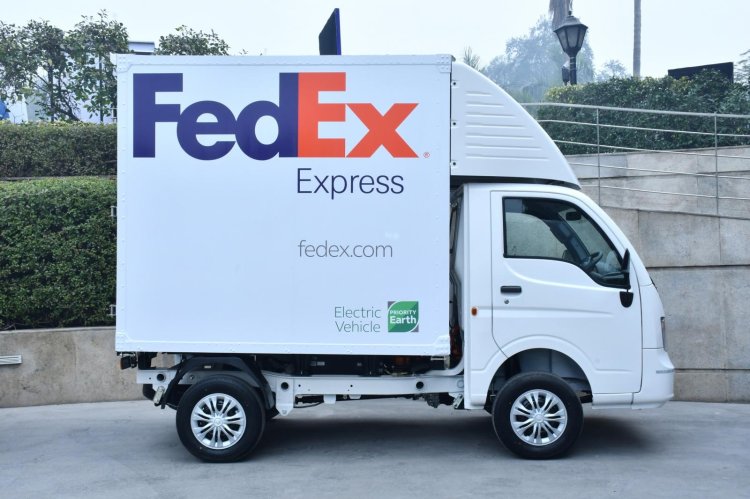 Tata Ace Ev Fedex 1
