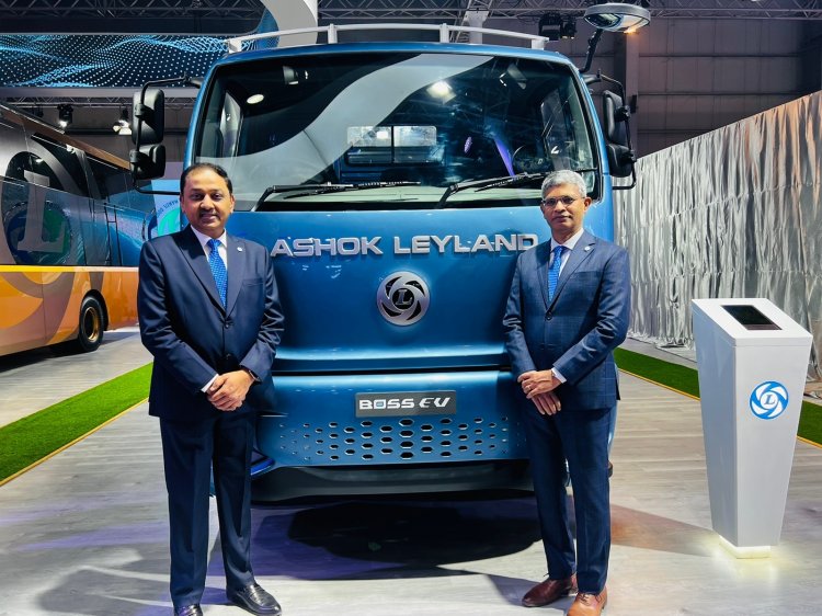 オート エキスポ 2023 Ashok Leyland が 6 つの新製品を展示 JP NewsS