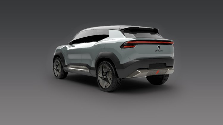 Maruti Electric Suv Evx Concept Rear Quarter