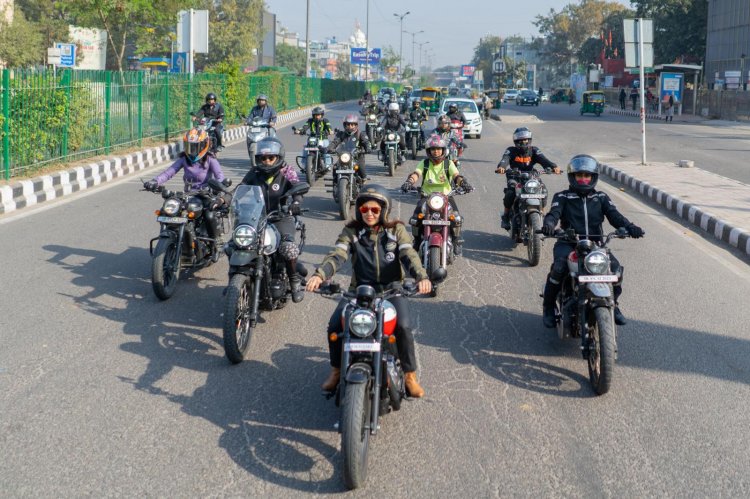 Jawa Yezdi Women Kommuniti Womens Special Ride 4