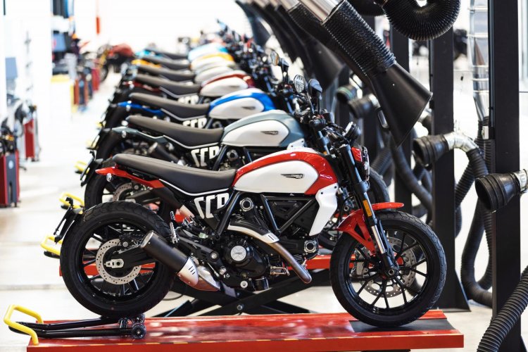 Ducati Scrambler Production