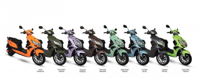 Okinawa Praise Electric Scooter New Colors