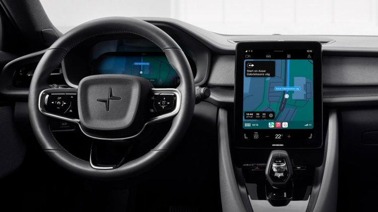 Apple Carplay を搭載したポールスター 2