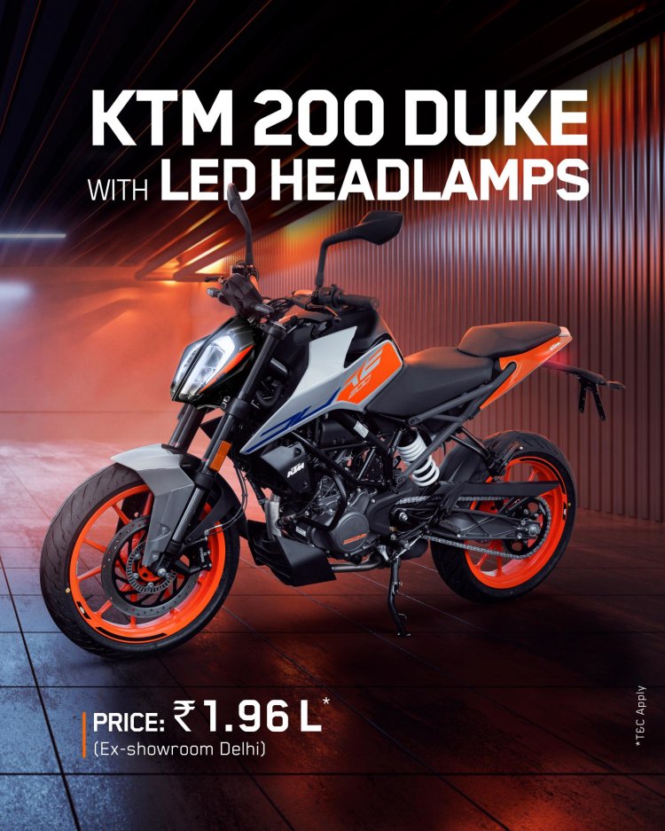 KTM 200 デューク LED ヘッドランプ