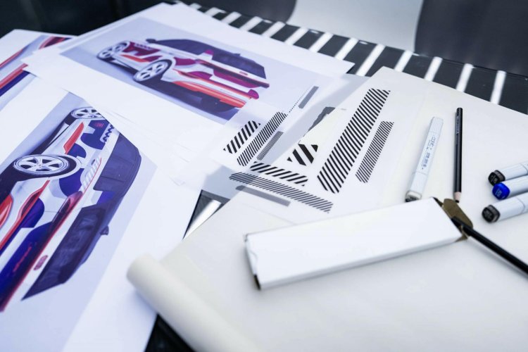 Audi Q6 E Tron Prototype Decals 3