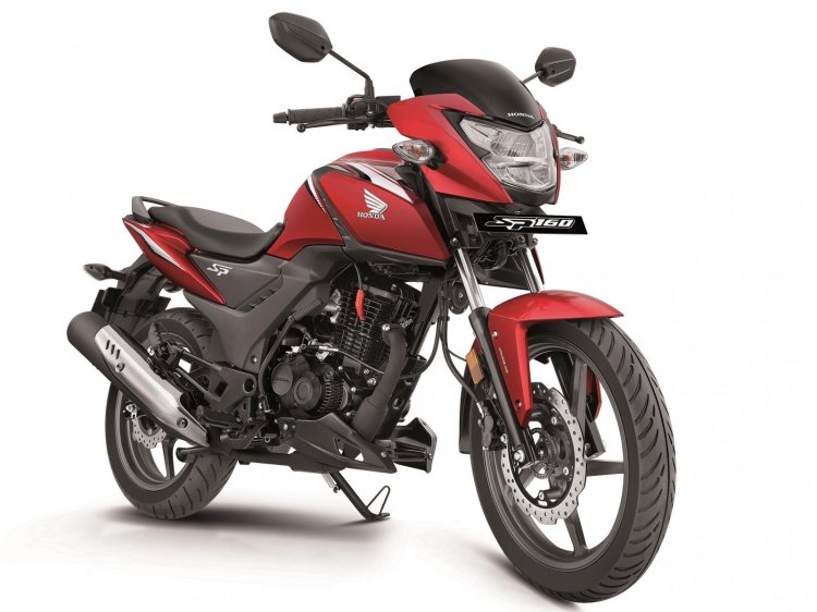 All New Honda Sp160 Front Quarter