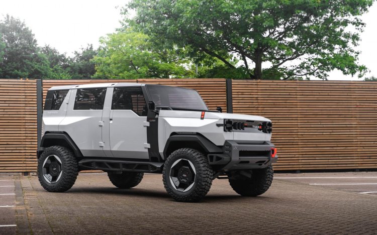 Electric Mahindra Thar Concept Vision Thar E
