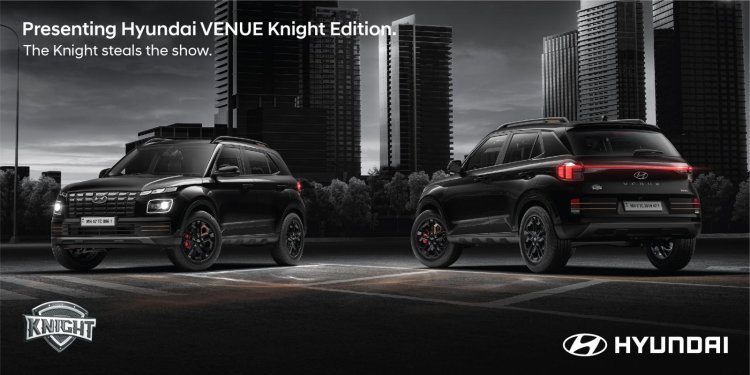 Hyundai Venue Knight Edition Exterior