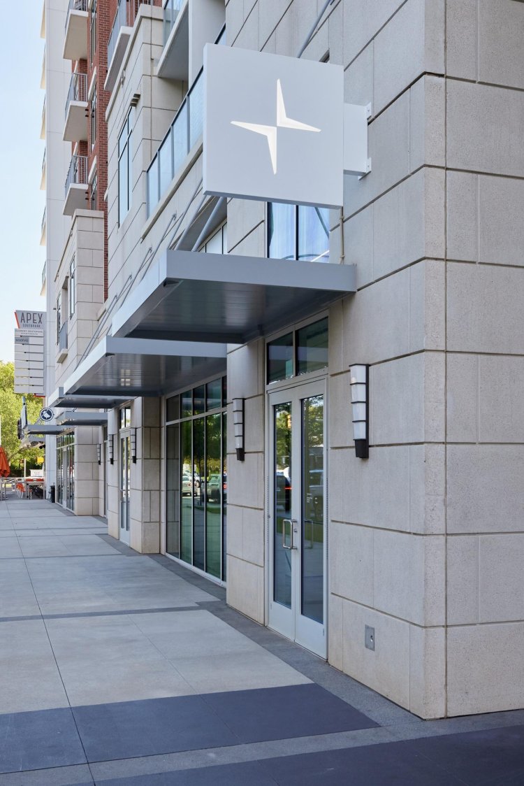 Polestar First Ev Retail Location In North Carolin