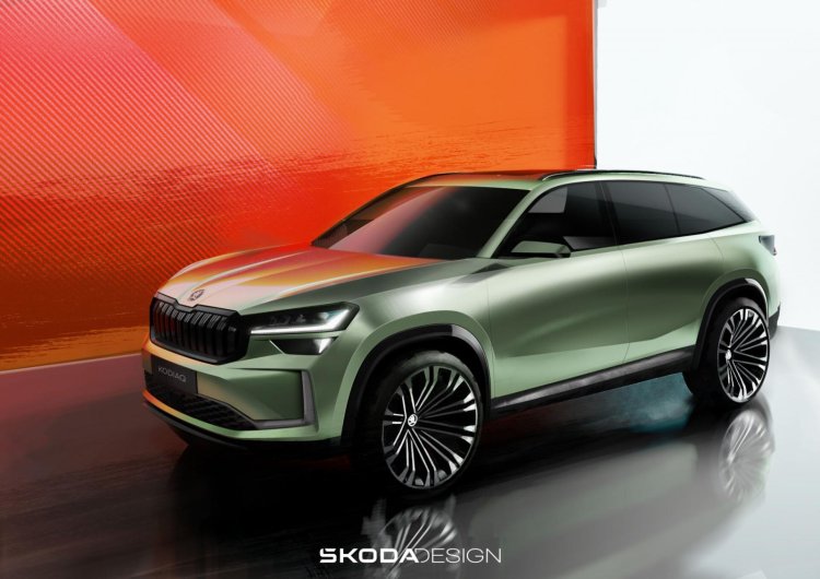 All New Skoda Kodiaq Exterior Design Leak