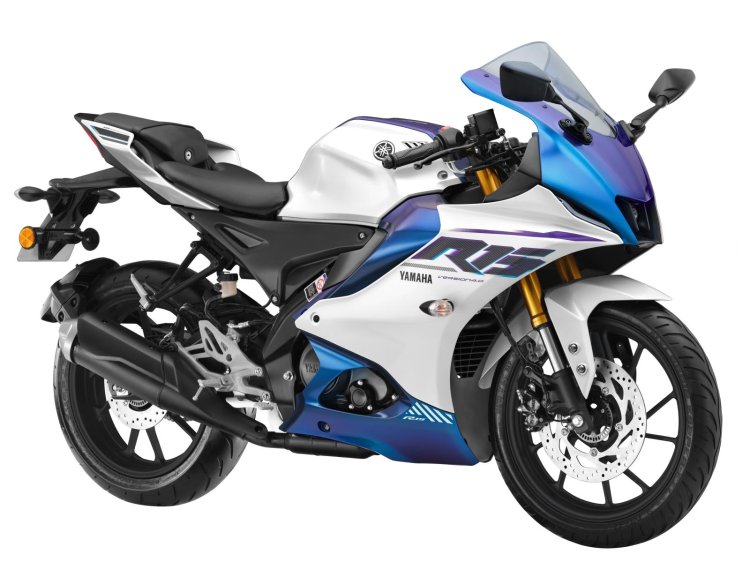 2025 Yamaha R15 Matte Pearl