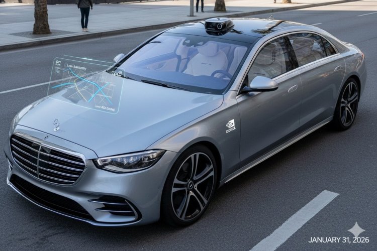 Mercedes S Class Robotaxi