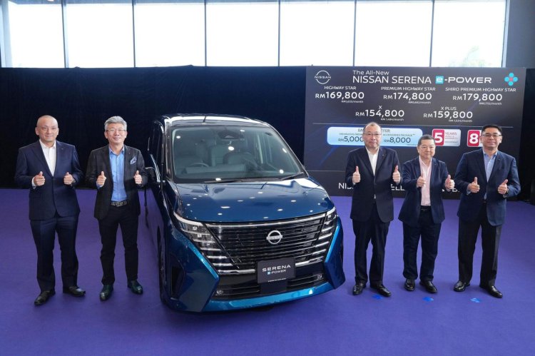 Nissan Shohei Yamazaki Serena E Power Malaysia
