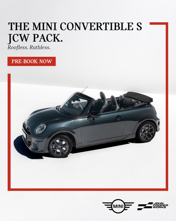 Mini Convertible Jcw Pack Bookings Open