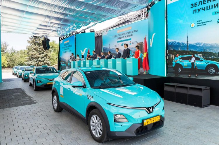 Green Sm All Electric Ride Hailing Kazakhstan