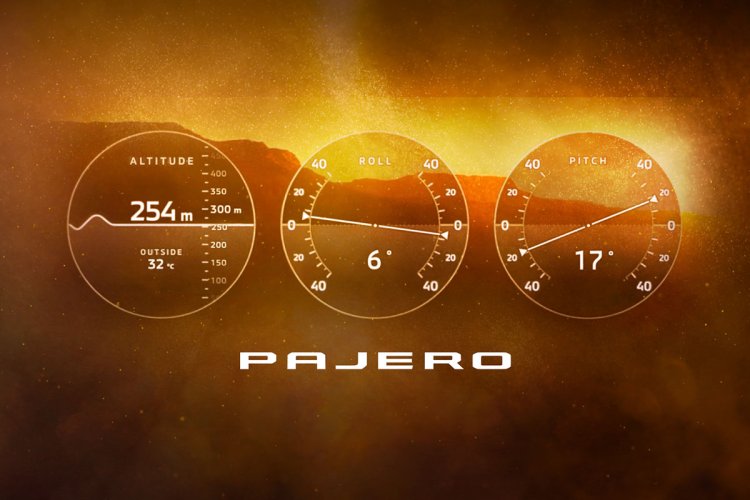 New Mitsubishi Pajero Teaser