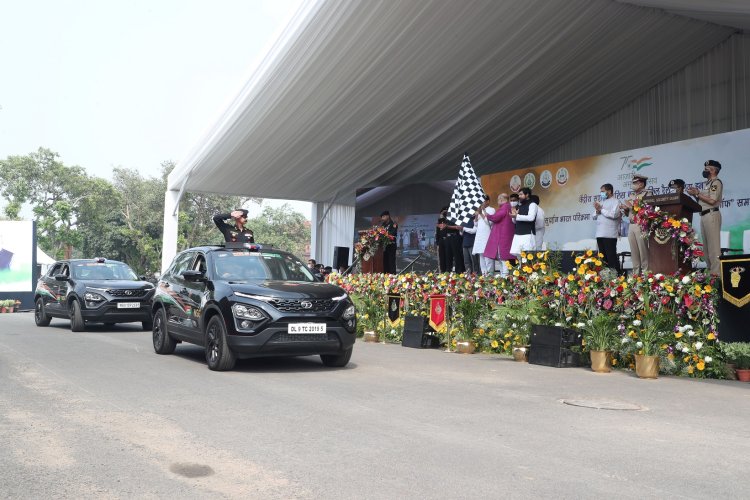 Tata Harrier Dark Sudarshan Bharat Parikrama Rally