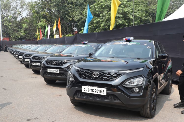 Tata Harrier Dark Sudarshan Bharat Parikrama Rally