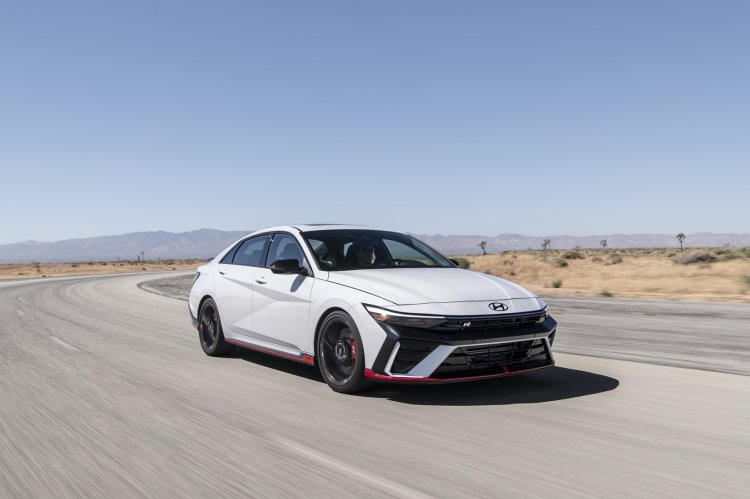 2024 Hyundai Elantra N Front Quarter