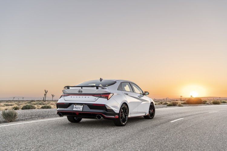 2024 Hyundai Elantra N Rear Quarter