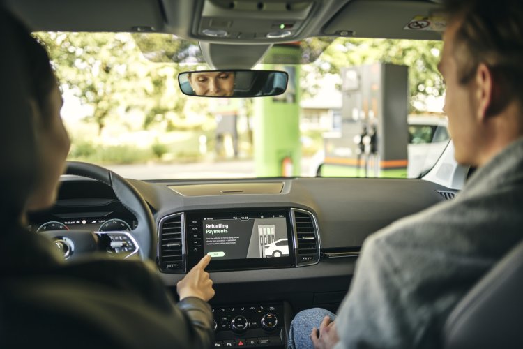 Skoda Pay To Fuel Digital Service