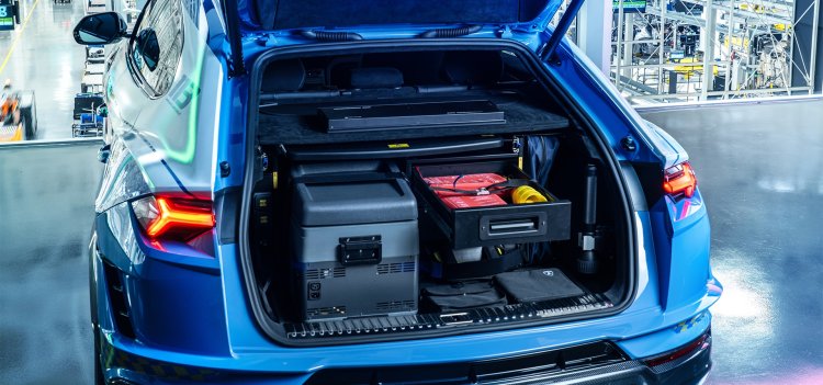 Lamborghini Urus Police Car Fridge