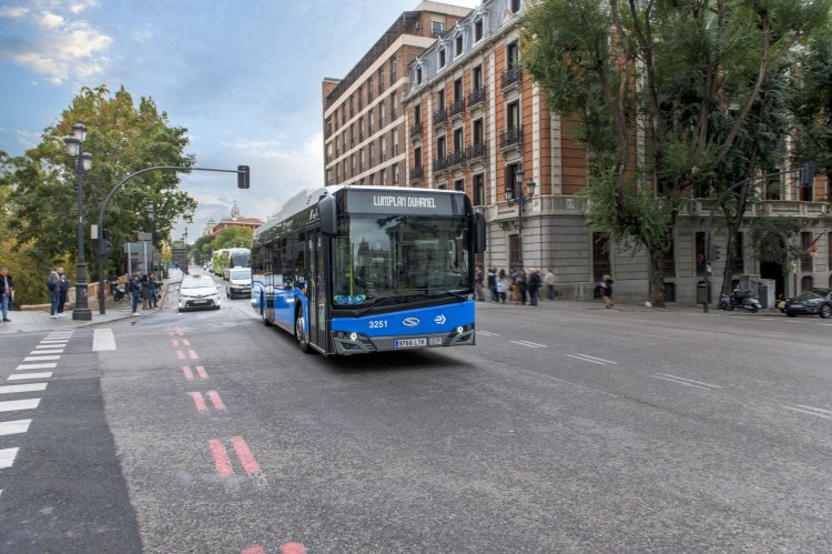 Urbino12cng Madryt Solaris Electric Bus