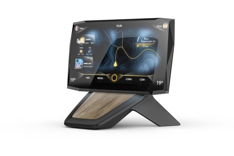 Continental Crystal Center Display Ces 2024