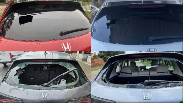 Honda Hr V Rear Windshield Shattering