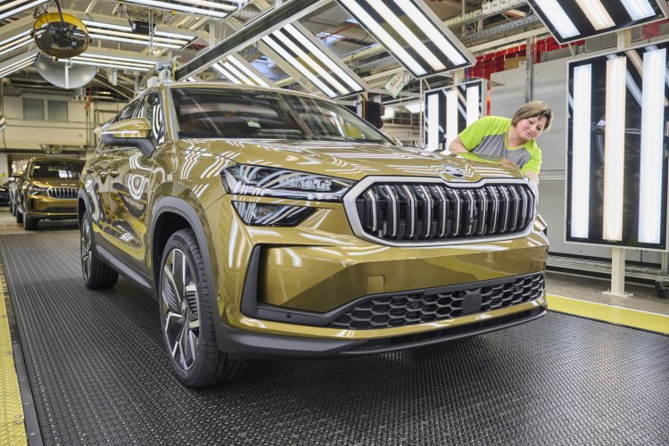 2nd-Gen Kodaiq Production Begins at Skoda's Kvasiny Plant