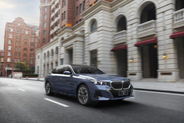 New Bmw I5 Front Quarter