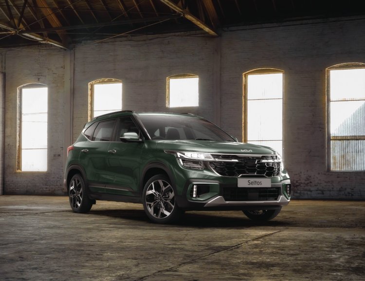 New Kia Seltos Front Quarter