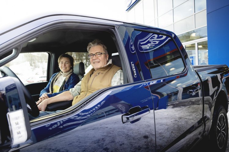 Ford F 150 Lightning Norway Customer 1