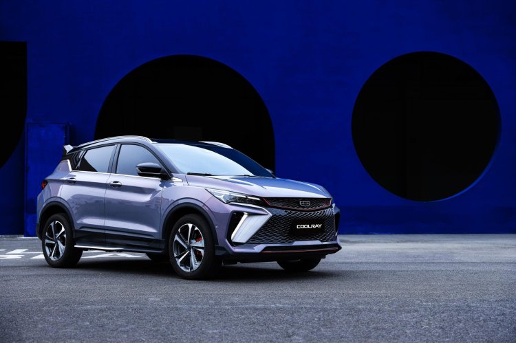 New Geely Coolray Front Quarter