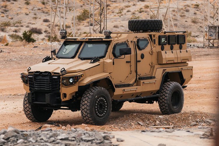 Goat Tactical Vehicles Atlas Civilian Apc Front Qu