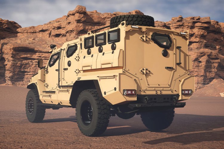 Goat Tactical Vehicles Atlas Civilian Apc Rear Qua