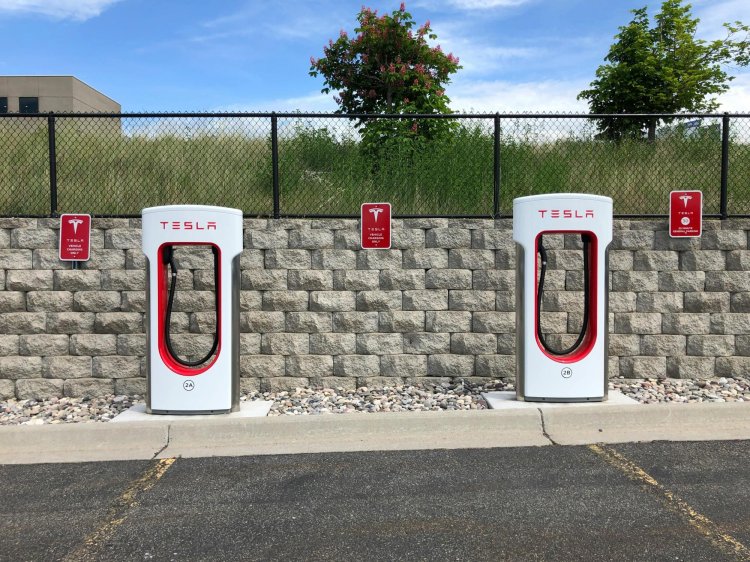 Ev Charging Station Tesla Superchargers